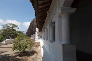 Dambulla, Orta Sri Lanka, Sri Lanka, Asya 'daki Budist mağara tapınakları.