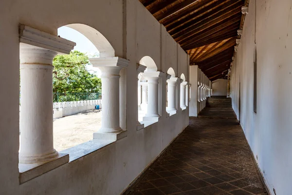 Hallen Innanför Buddhistiska Grotttemplen Dambulla Centrala Sri Lanka Sri Lanka — Stockfoto