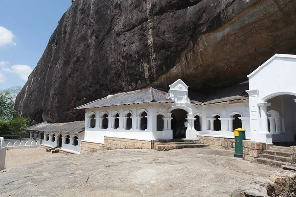Exterior Buddhist Cave Temples Dambulla Central Sri Lanka Sri Lanka — Stock Photo, Image