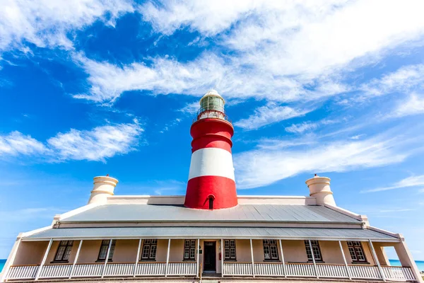 Exterior Lighthouse Cape Agulhas Western Cape South Africa Africa — Stock Photo, Image