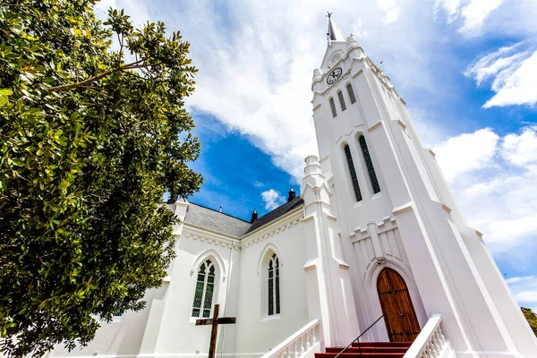 Esterno Della Chiesa Riformata Olandese Bredasdorp Western Cape Sudafrica Africa — Foto Stock