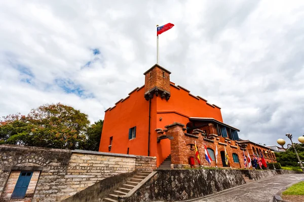 Wnętrze Fort San Domingo Fort Anthonio Tamsui New Taipei Tajwan — Zdjęcie stockowe