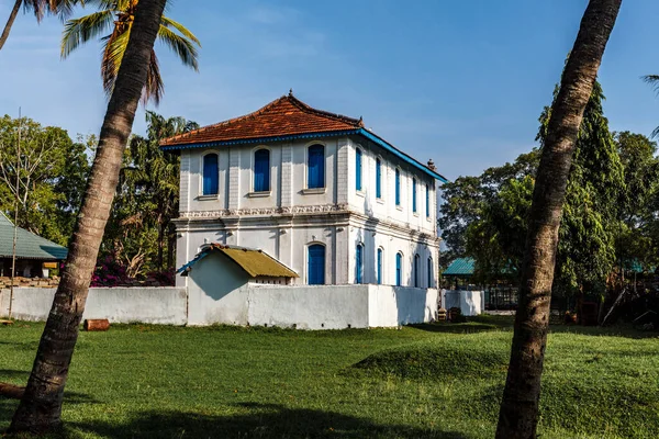 Exterior Edificio Colonial Blanco Anuradhapura Sri Lanka Asia —  Fotos de Stock