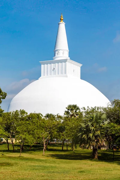 Ruwanwelisaya Cetiya Stupa Nella Città Sacra Anuradhapura Sri Lanka — Foto Stock