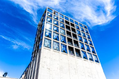 Zeitz Mocaa 'nın (modern Afrika Sanatları Müzesi) dışı, Cape Town, Güney Afrika, Afrika