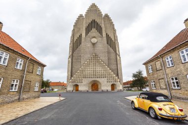 Grundtvigs Kilisesi (1921-1940) Bispebjerg, Kopenhag, Danimarka, Avrupa