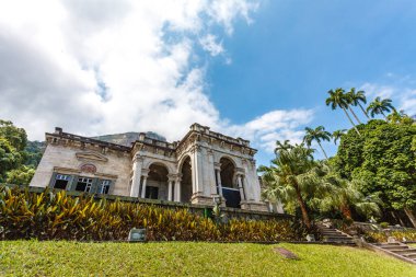 Rio de Janeiro 'daki Lage Park (Enrique Lage), Brezilya, Güney Amerika