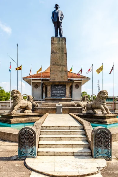 Площадь Независимости Национальный Памятник Коломбо Столице Шри Ланки Азия — стоковое фото