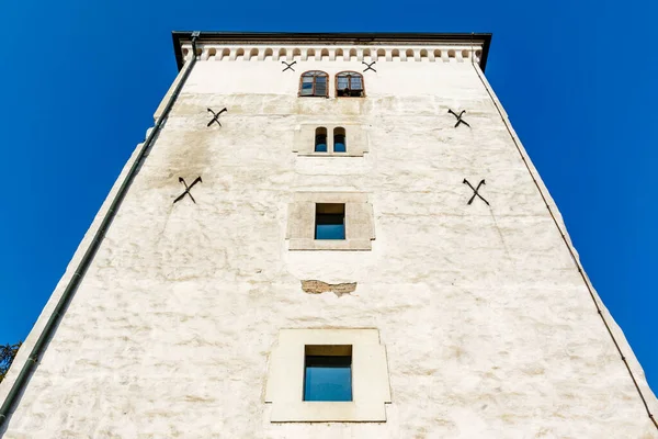 Esterno Della Torre Medievale Lotrscak Zagabria Croazia Europa — Foto Stock