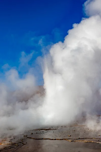 Landscape Tatio Geothermal Field Geyers Andes Mountains Atacama Chile — Stock Photo, Image