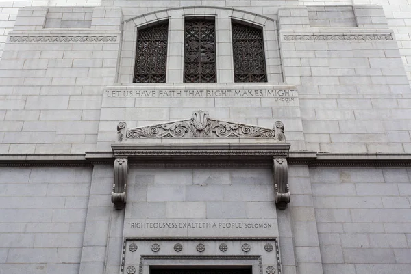 Exterior Del Ayuntamiento Los Ángeles Los Ángeles California — Foto de Stock