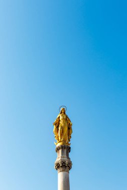 Zagreb, Hırvatistan ve Avrupa 'daki Kutsal Bakire Meryem Anıtı