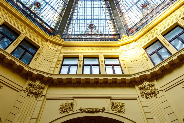 Oktagon Urban Passageway Connecting Petar Preradovic Square Ilica Street Building — Stock Photo, Image