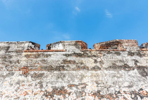 カスティーリョ フェリペ バラハス要塞 Castillo San Felipe Barajas 南米コロンビアのカルタヘナ市にある要塞 — ストック写真