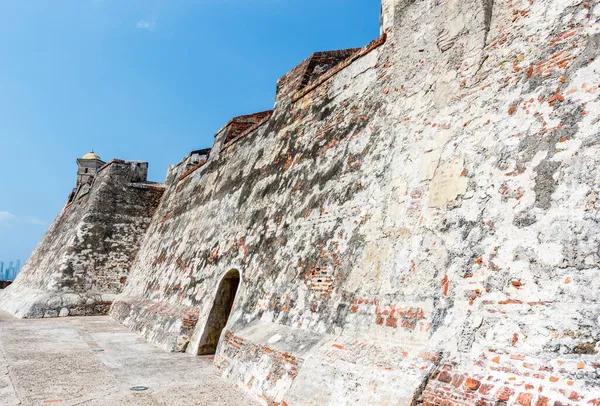 Castillo San Felipe Barajas Fortress City Cartagena Colombia South America — Stock Photo, Image