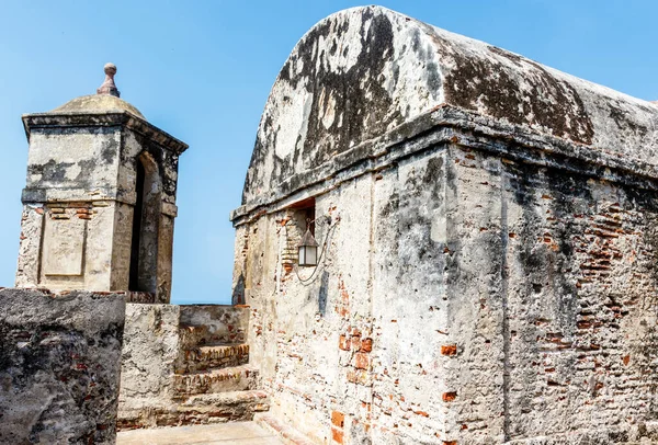 Castillo San Felipe Barajas Fortress City Cartagena Colombia South America — Stock Photo, Image