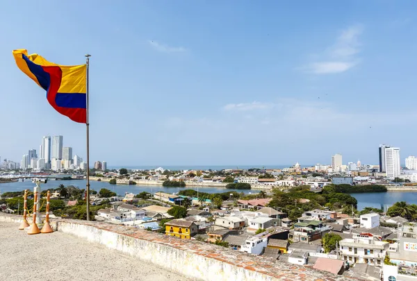 Castillo San Felipe Barajas Fortress City Cartagena Colombia South America — Stock Photo, Image