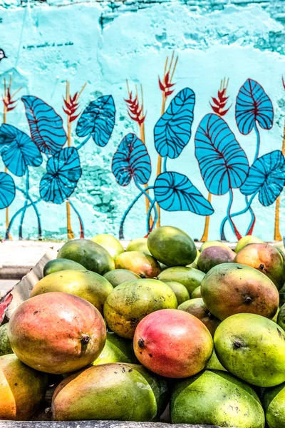 Fruit Stall Old Center Cartagena Indias Colombia South America — Stock Photo, Image