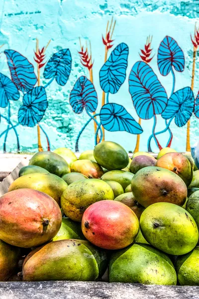 Fruit Stall Old Center Cartagena Indias Colombia South America — Stock Photo, Image