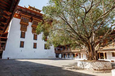 Punakha Dzong, Punakha, Butan, Asya 'daki manastır cephesi