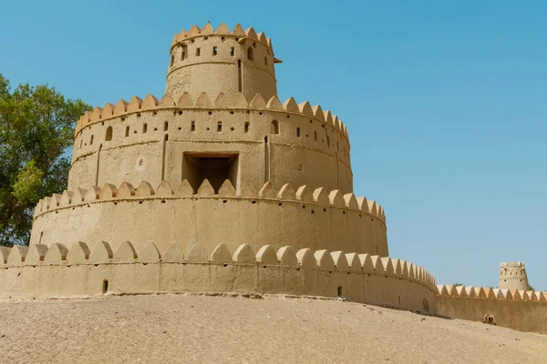 Exterior Towers Jahili Fort Ain Abu Dhabi United Arab Emirates — Stock Photo, Image