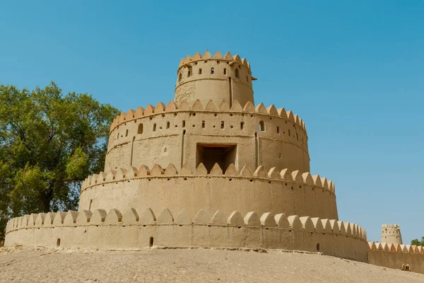 Exterior Towers Jahili Fort Ain Abu Dhabi United Arab Emirates — Stock Photo, Image