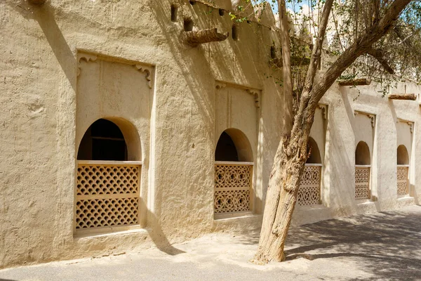 Interior Courtyard Jahili Fort Ain Abu Dhabi United Arab Emirates — Stock Photo, Image