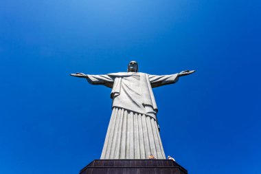 Rio de Janeiro 'daki İsa Heykeli, Brezilya, Güney Amerika