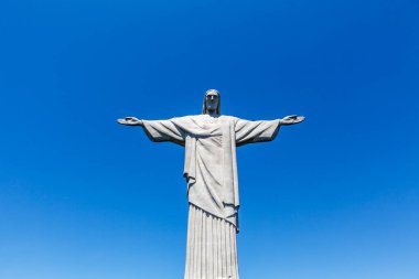 Rio de Janeiro 'daki İsa Heykeli, Brezilya, Güney Amerika