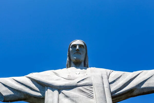 Estátua Cristo Redentor Rio Janeiro Brasil América Sul — Fotografia de Stock