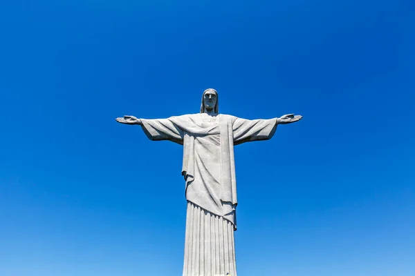 巴西里约热内卢的基督救赎者雕像 南美洲 — 图库照片