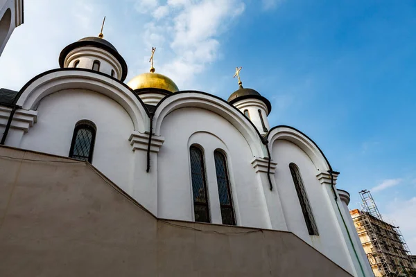 Fasáda Ruského Pravoslavného Kostela Havaně Kubě — Stock fotografie