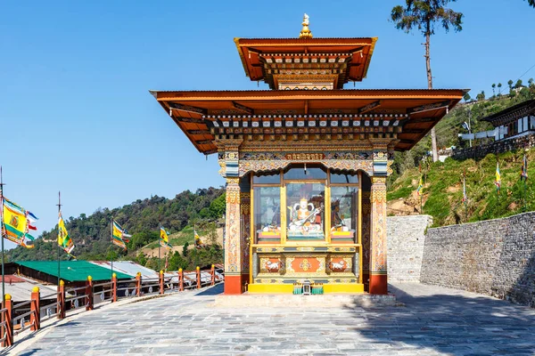 Buddhist Pagoda Statue Guru Rinpoche Samdrup Jongkhar East Bhutan Asia — Stock Photo, Image