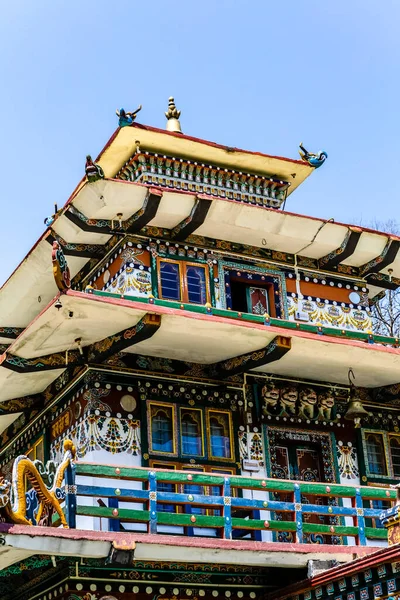 Exterior Zangto Pelri Lhakhang Buddhist Monastery Samdrup Jongkhar Bhutan Asia — Stock Photo, Image