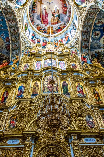 Kyevo-Pecherschka Lavra, Dormition katedralinin içinde sunak, Yukarı Lavra, Kiev (Kiev), Ukrayna