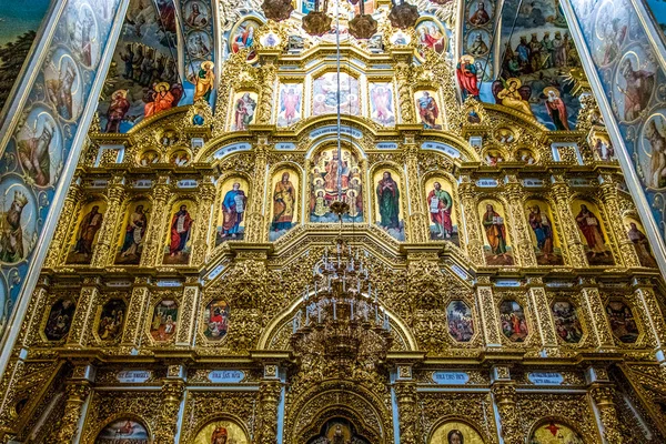 Kyevo Pecherschka Lavra Altar Dormition Cathedral Upper Lavra Kiev Kyiv — Stock Photo, Image