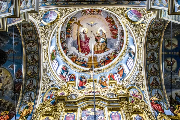 Kyevo Pecherschka Lavra Interior Catedral Dormition Upper Lavra Kiev Kiev — Foto de Stock