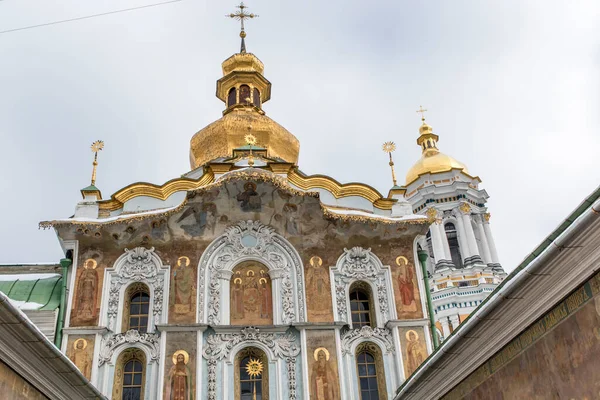 Puerta Iglesia Trinidad Siglo Xii Xviii Alto Lavra Kiev Ucrania —  Fotos de Stock