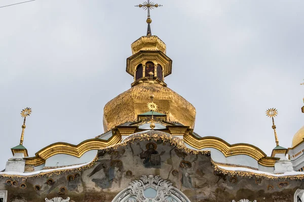 Igreja Trindade Século Xii Xviii Lavra Superior Kiev Ucrânia — Fotografia de Stock