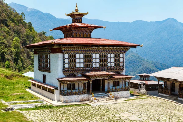 Old Monastery Goemba Monks School Mongar East Bhutan Asia — Stock Photo, Image