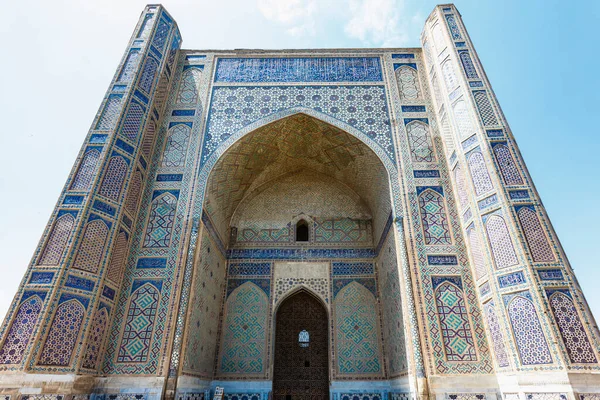 Мечеть Бібі Ханьм Самарканді Узбекистан Центральна Азія — стокове фото