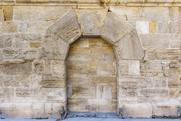 Außenwand Der Kathedrale Des Erlösers Von Saragossa Aragon Spanien Europa — Stockfoto
