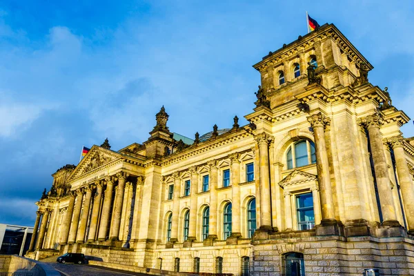 Wnętrze Reichstagu Berlin Niemcy Europa — Zdjęcie stockowe