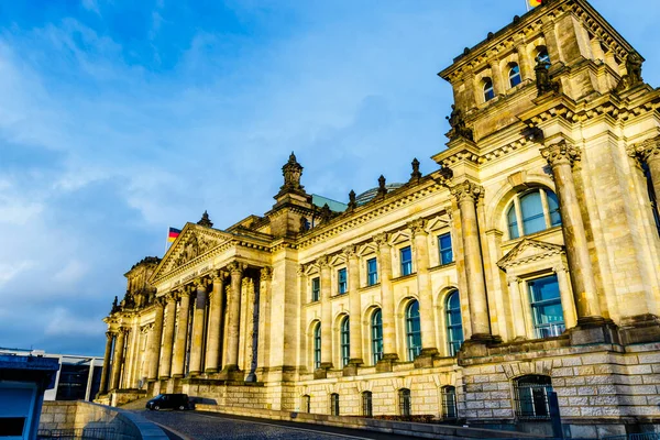 Wnętrze Reichstagu Berlin Niemcy Europa — Zdjęcie stockowe