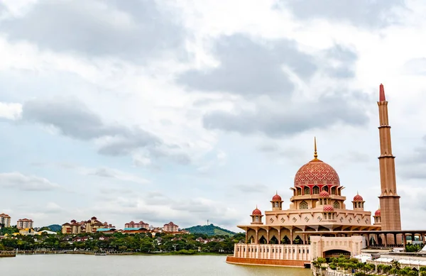 Putra Mosque Principal Mosque Putrajaya Malaysia Asia — Stock Photo, Image