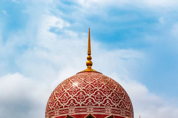 Meczet Putra Jest Głównym Meczetem Putrajaya Malezja Azja — Zdjęcie stockowe