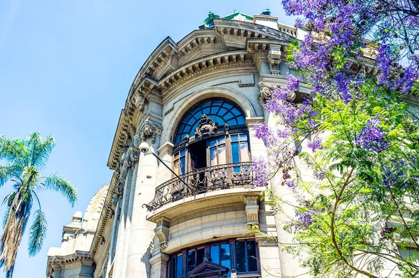Facade National Museum Bellas Artes Museo Santiago Chile Chile South — Stock Photo, Image