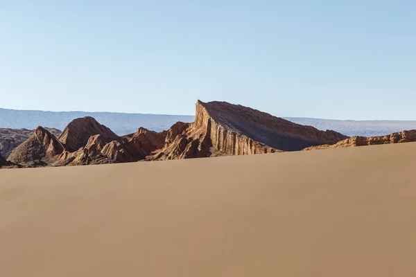 Valle Luna Pustyni Atacama Antofagasta Chile Ameryka Południowa — Zdjęcie stockowe