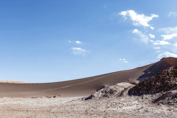 Valle Luna Pustyni Atacama Antofagasta Chile Ameryka Południowa — Zdjęcie stockowe