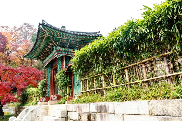 Pawilon Juhamnu Sekretnym Ogrodzie Pałacu Changdeokgung Seulu Korea Południowa Azja — Zdjęcie stockowe